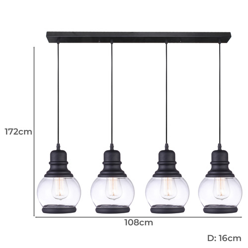 Cardho 4 Light Pendant