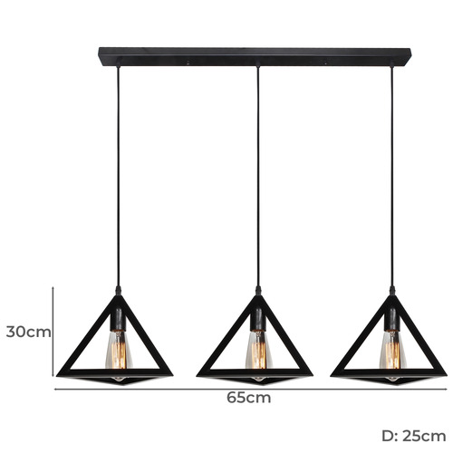 Equator 3 Light Bar Pendant