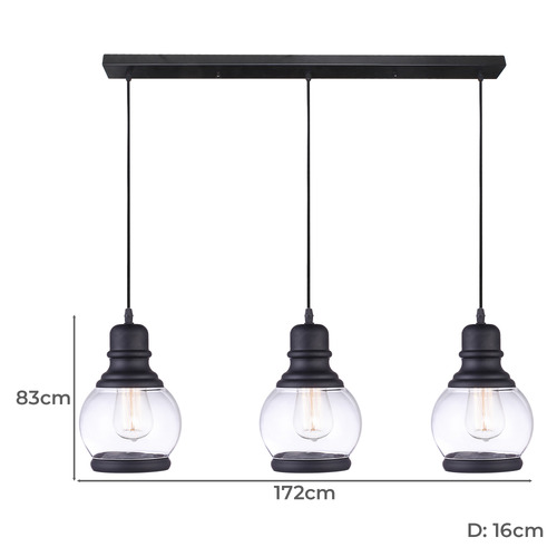 Cardho 3 Light Pendant