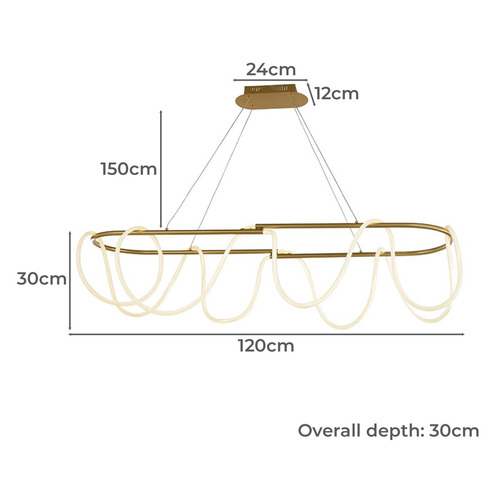 Carlisle 120cm LED Pendant Light