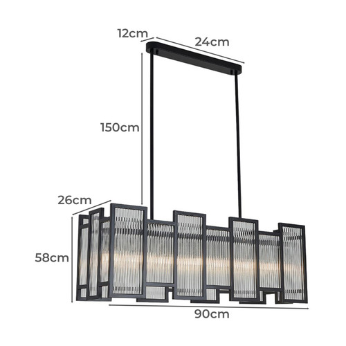 Peyton 7 Light LED Pendant