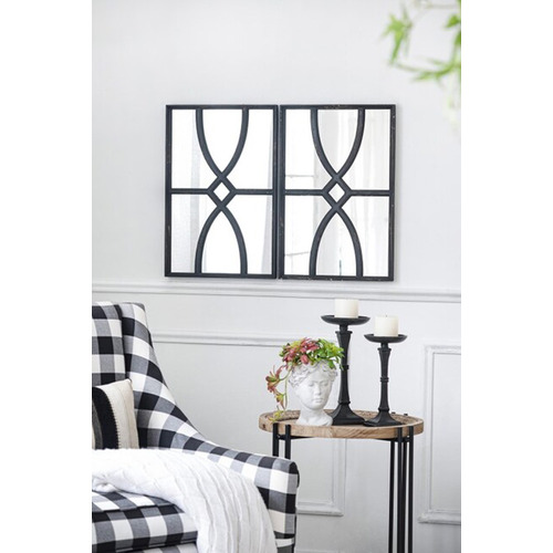 Danube Fir Wood Wall Mirrors