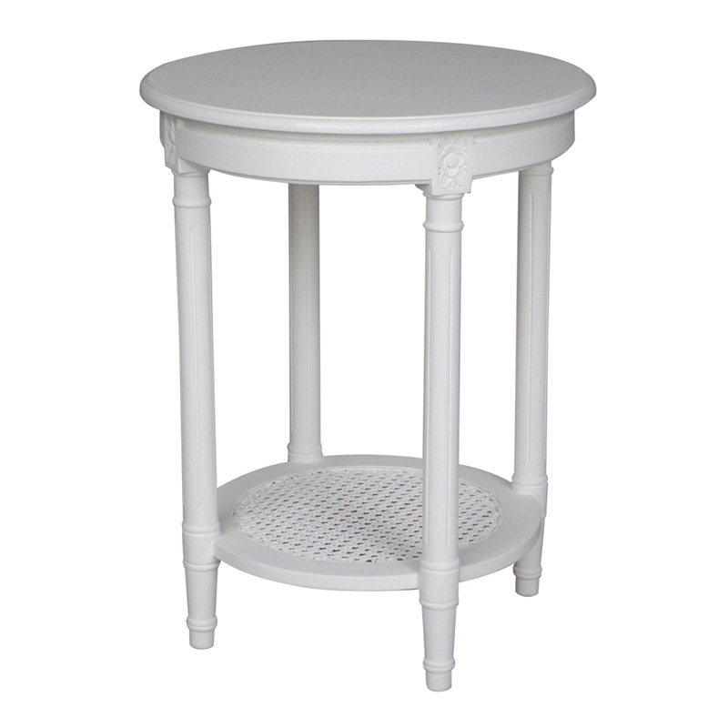 Khlea Bayur Wood Side Table