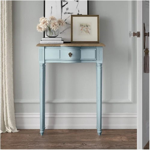 Geneva Bayur Wood Console Table
