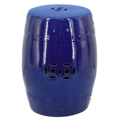 Mayfield Ceramic Accent Stool