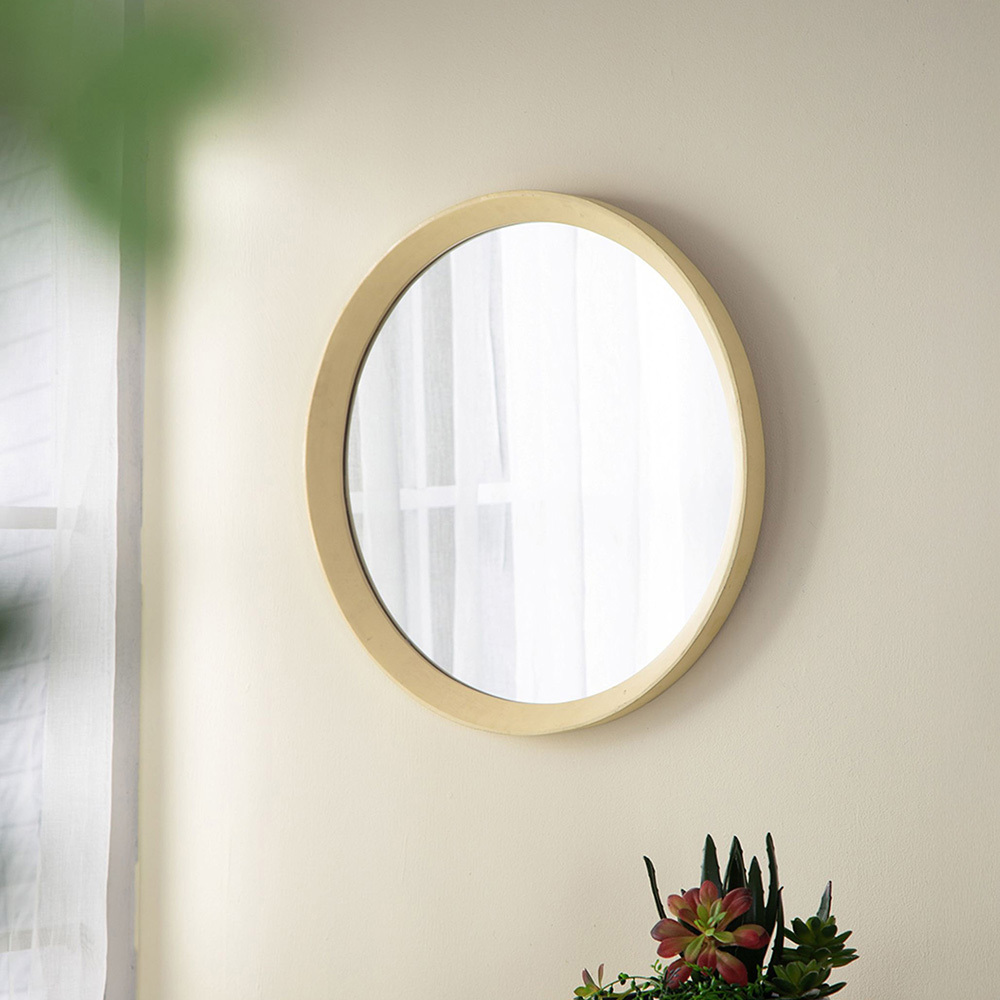 Mira Mango Wood Wall Mirror