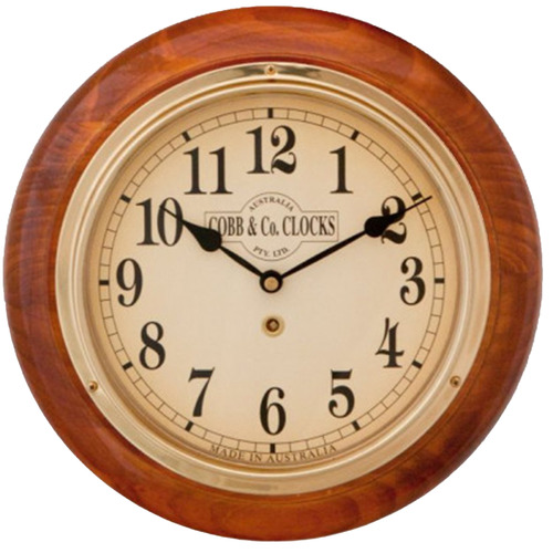 Cobb & Co. Clocks Australia 32cm Medium Railway Wall Clock & Reviews