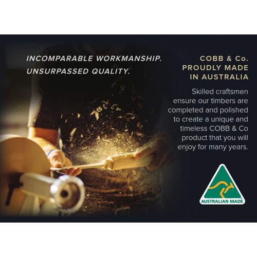 Cobb & Co. Clocks Australia Alfher Pine Wood Wall Clock Temple & ster