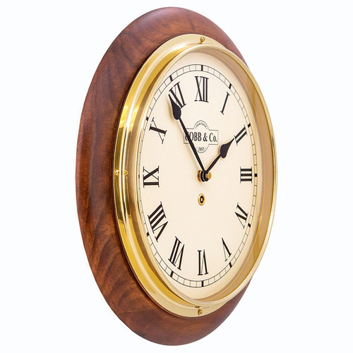 Cobb & Co. Clocks Australia 28cm Railway Roman Numeral Wall Clock