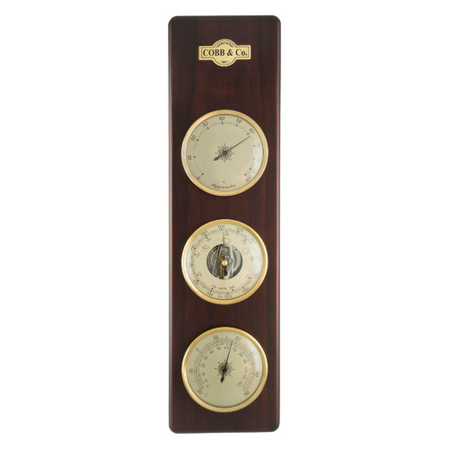 Large Satin Finish 3-in-1 Barometer | Temple & Webster