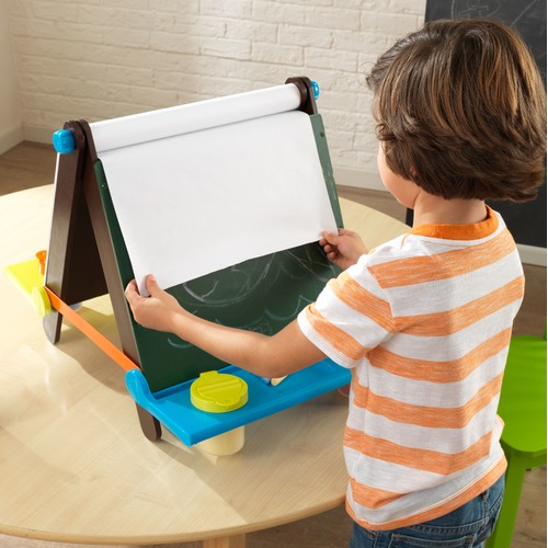 Artist Easel With Paper Roll - Brights - KidKraft
