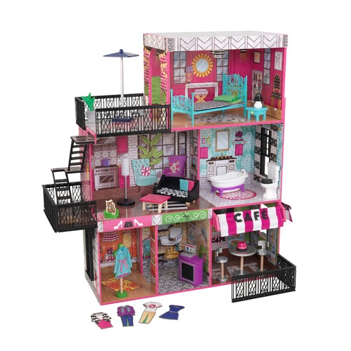KidKraft Brooklyn Loft Dollhouse Temple & ster