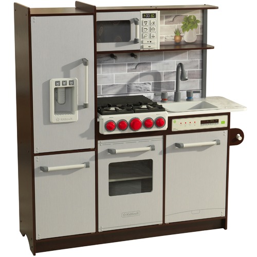 uptown elite espresso play kitchen