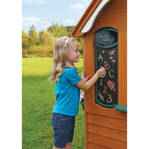 KidKraft Bancroft Wooden Playhouse Temple & ster