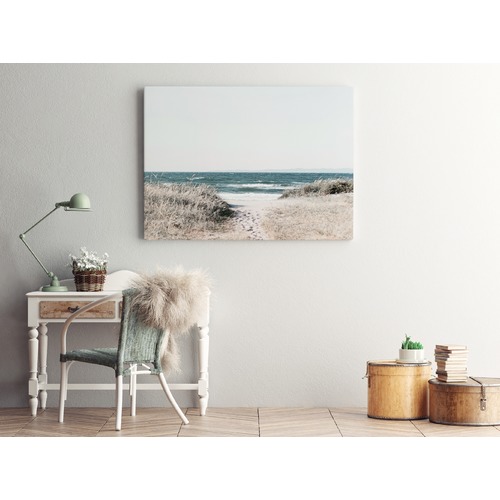 A La Mode Studio Footprints Canvas Wall Art | Temple & Webster