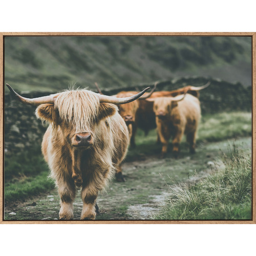 The Herd Canvas Wall Art