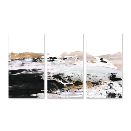 Dune Stretched Canvas Wall Art Triptych