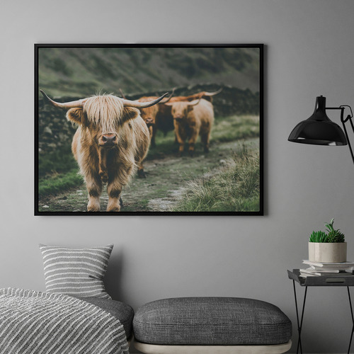 The Herd Canvas Wall Art