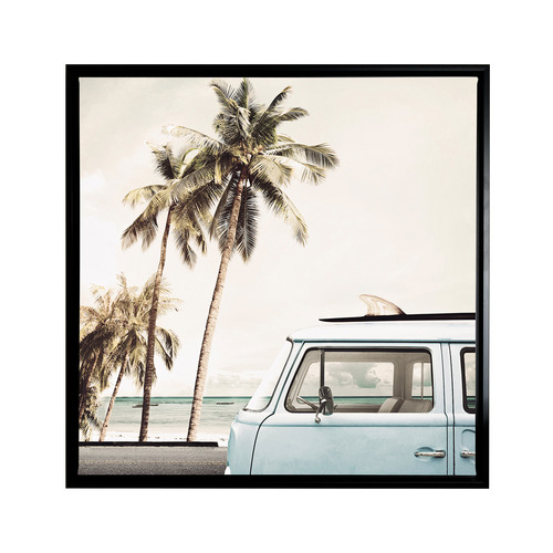 Van Life Framed Canvas Wall Art