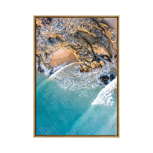 Shoreside Framed Canvas Wall Art