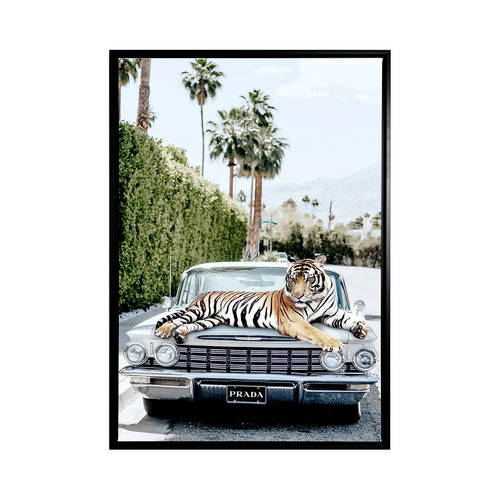 Chilled Out Framed Canvas Wall Art