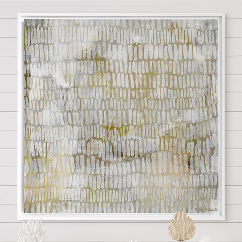 A La Mode Studio Guarded Framed Canvas Wall Art Temple & ster