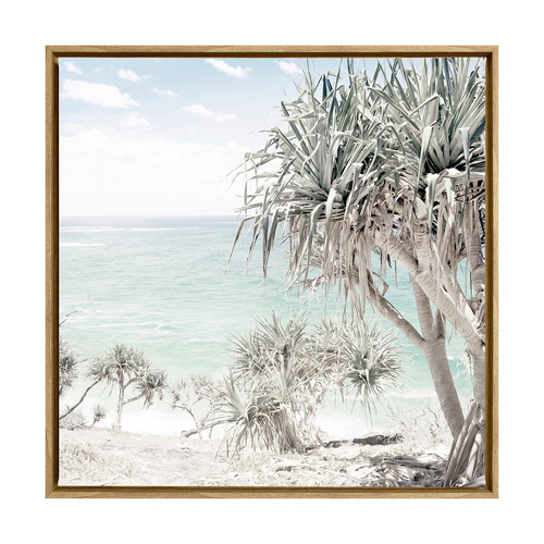 Pandanus III Framed Canvas Wall Art