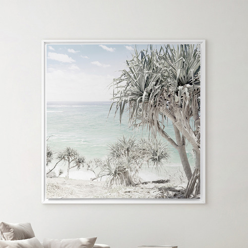 Pandanus III Framed Canvas Wall Art