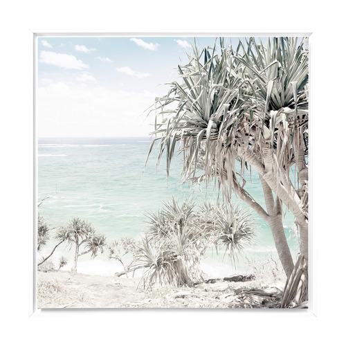 Pandanus III Framed Canvas Wall Art