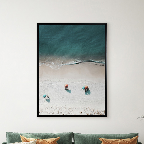 All Time Summer Framed Canvas Wall Art