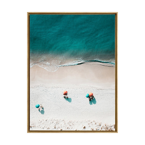All Time Summer Framed Canvas Wall Art