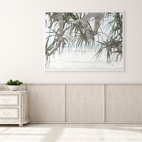 Pandanus II Framed Canvas Wall Art