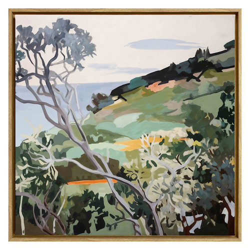 Cliffside Framed Canvas Wall Art