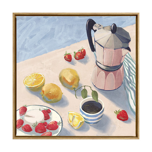 Caffettiera Canvas Wall Art