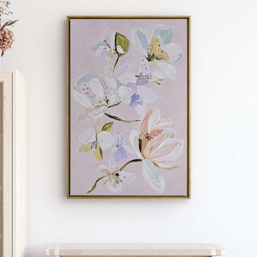 Petal Serenade II Canvas Wall Art