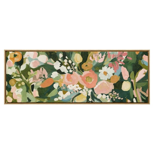 Spring Chorus Framed Canvas Wall Art