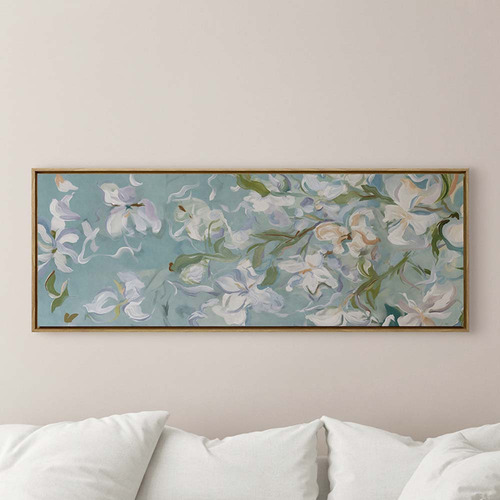 Wildflower Dance Framed Canvas Wall Art