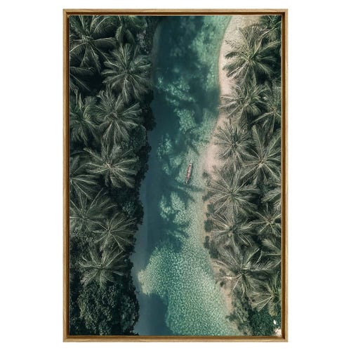 Lost in The Tropics Canvas Wall Art