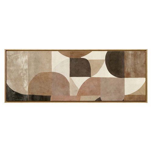 Clay Mosaic Framed Canvas Wall Art