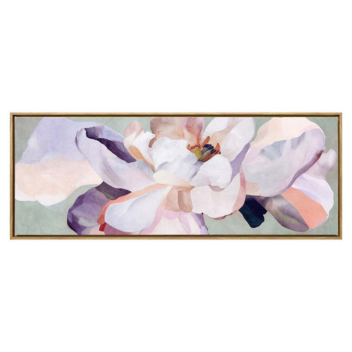 Fluttering Petals Framed Canvas Wall Art
