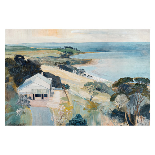 House on the Bay Canvas Wall Art
