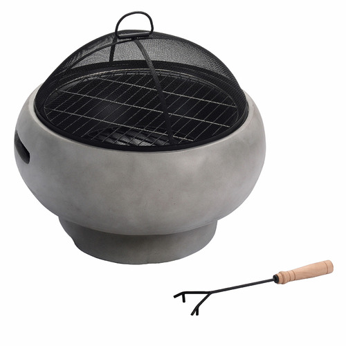 Round Stone Fire Pit