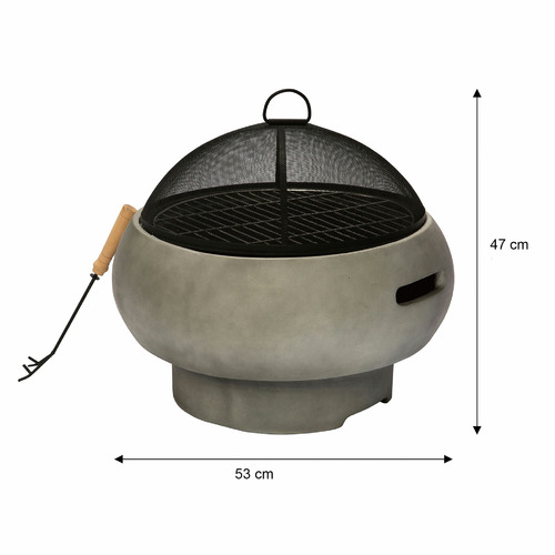 Round Stone Fire Pit