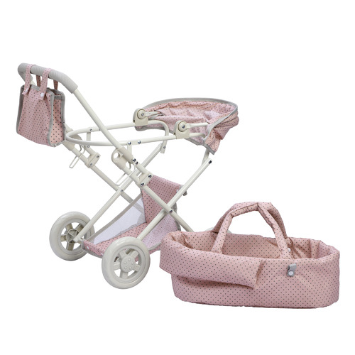 Olivia's Little World Princess Deluxe Baby Doll Stroller