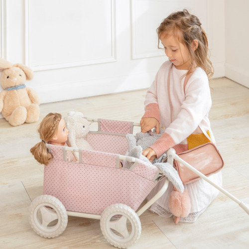 Olivia's Little World Princess Polka Dots Doll Wagon
