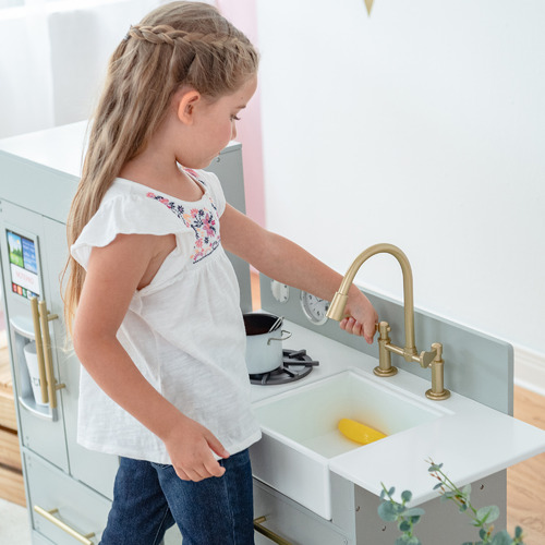 Teamson Kids Little Chef Chelsea Modern Play Kitchen