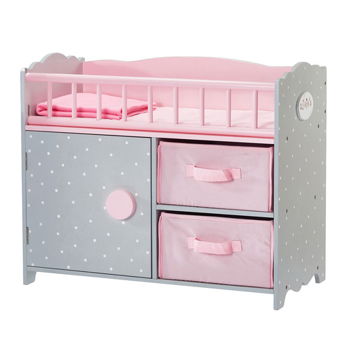 Shanon Polka Dots Baby Doll Crib