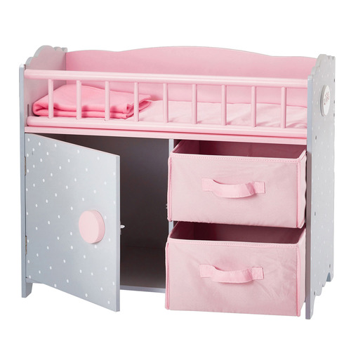 Shanon Polka Dots Baby Doll Crib