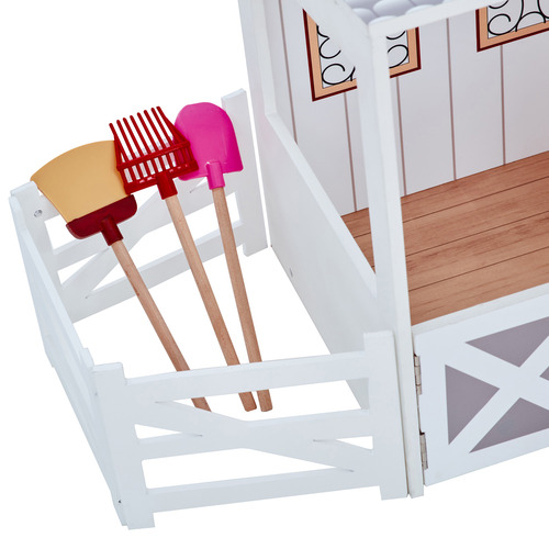 White & Grey Marcia Doll House