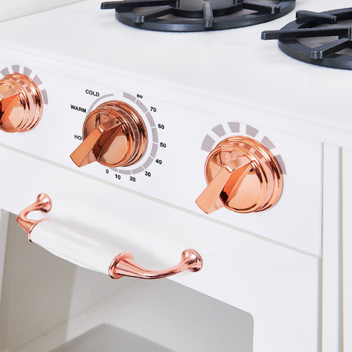 White Ariella Retro Play Kitchen Temple & ster